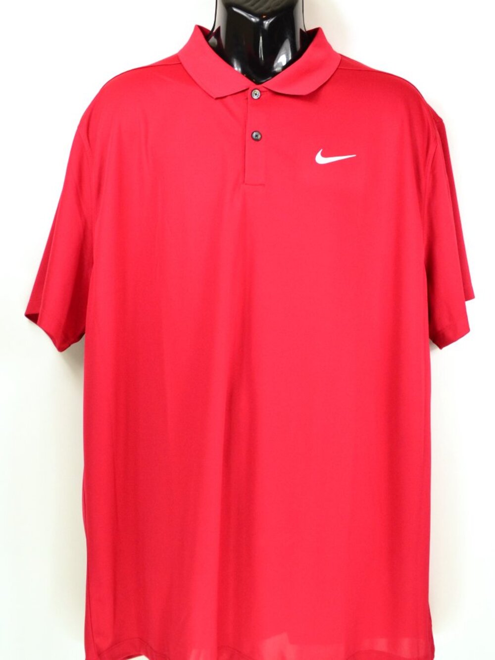 Nike Dri Fit Men's Size XXL Red Short Sleeve Polo Shirt NWOT